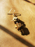 Pip – Clockwork Medallion Single-Sided Steampunk Robot Earring